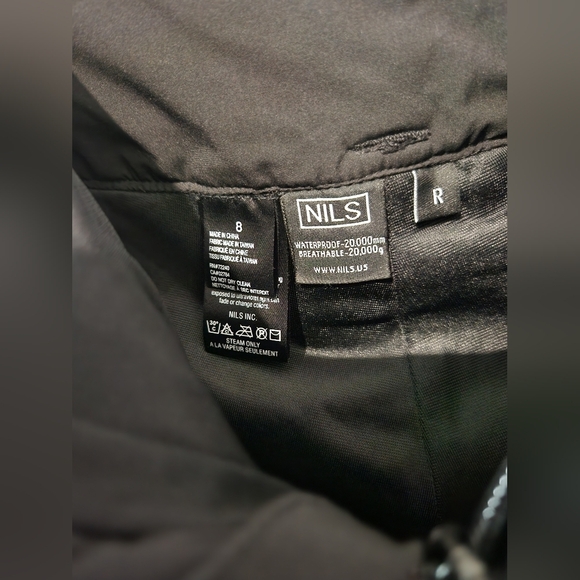 NILS Betty Slim Fit Ski Snowboard Pants Blacl Size 8R - Picture 9 of 12